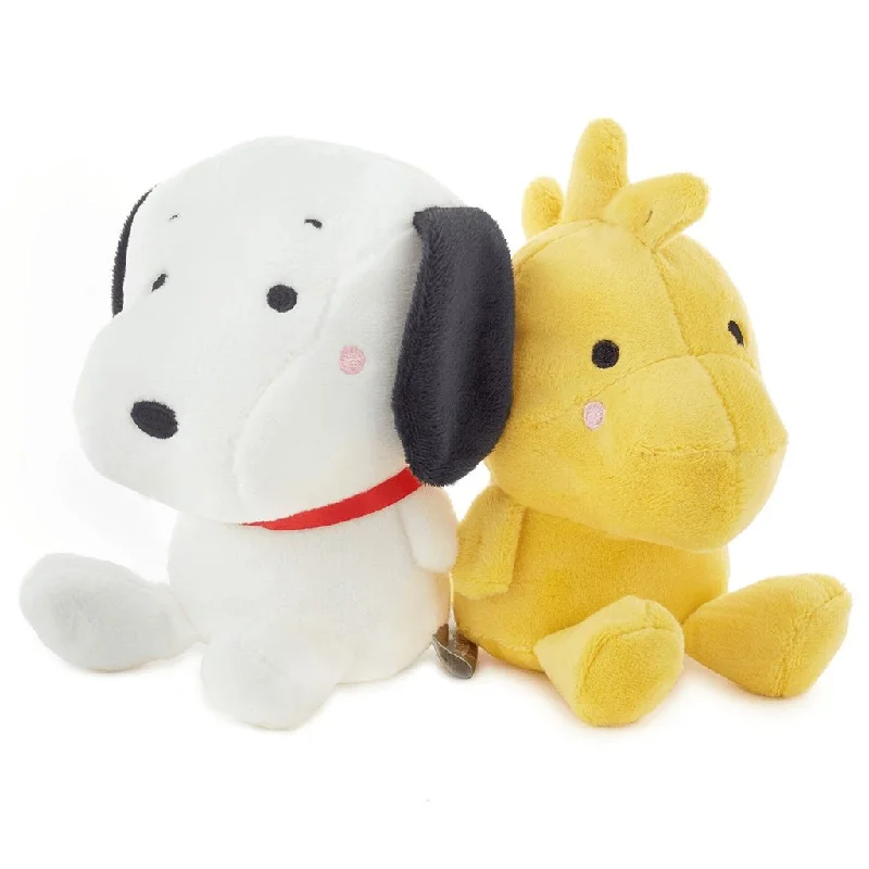 Hallmark : Better Together Peanuts® Snoopy and Woodstock Magnetic Plush, 5.25"