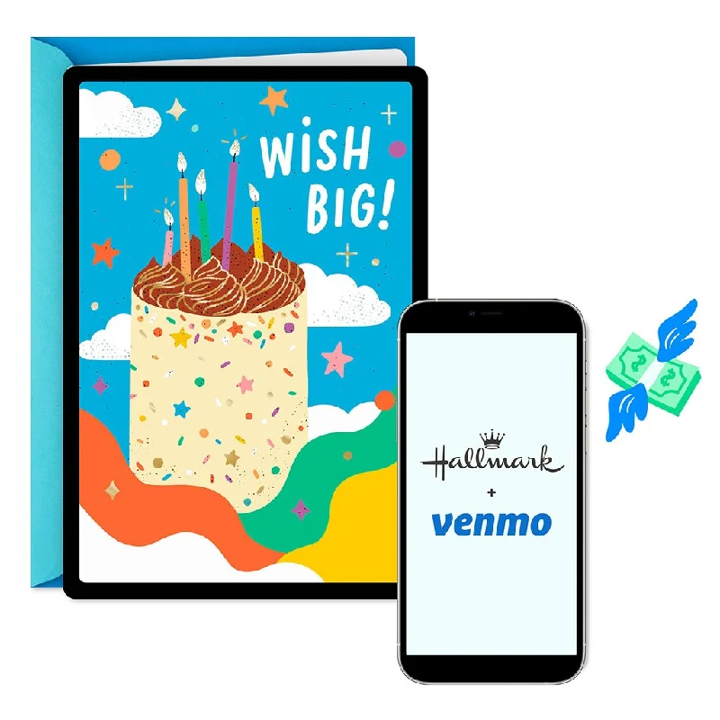 Hallmark : Wish Big Venmo Birthday Card