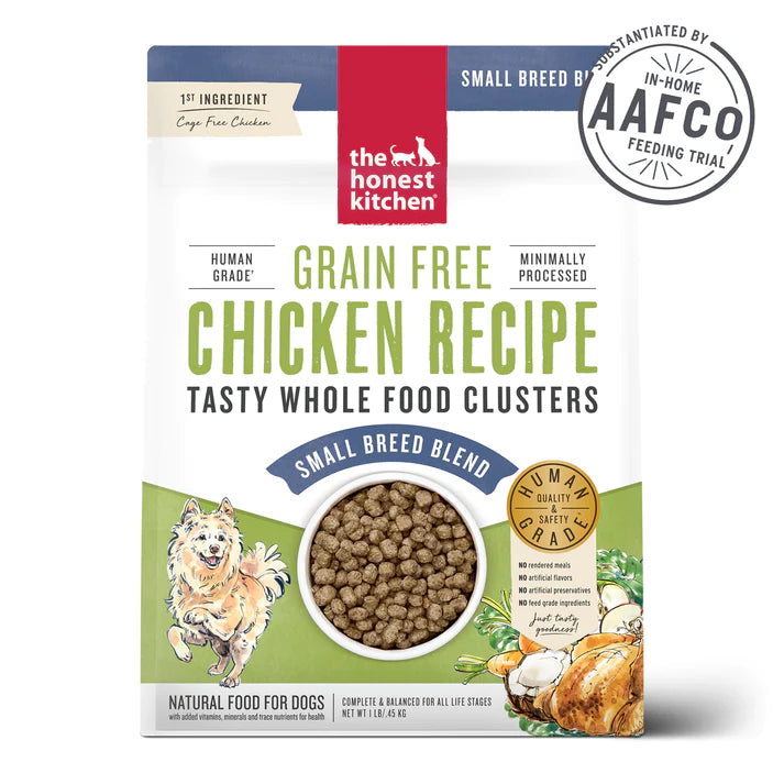 The Honest Kitchen Grain-Free Chicken Clusters Small Breed Dog Food