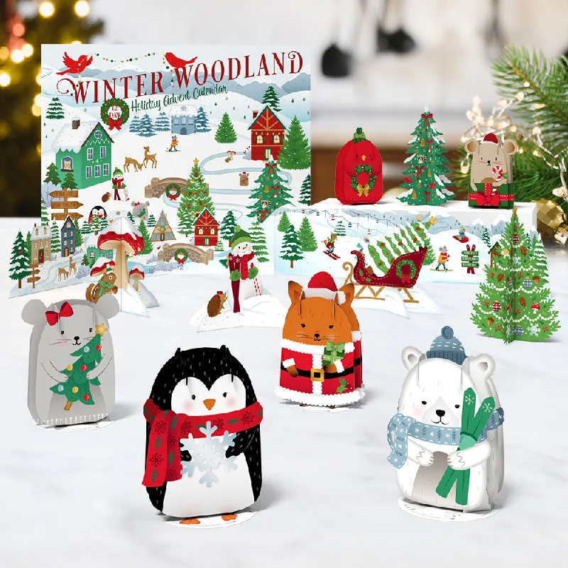 Winter Woodland 12 Day Holiday Advent Calendar