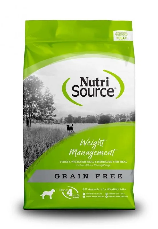 NutriSource® Grain Free Turkey & Whitefish Weight Management Recipe Dog Food