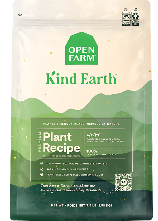 Open Farm: Kind Earth Premium Plant Recipe Dry Dog Food