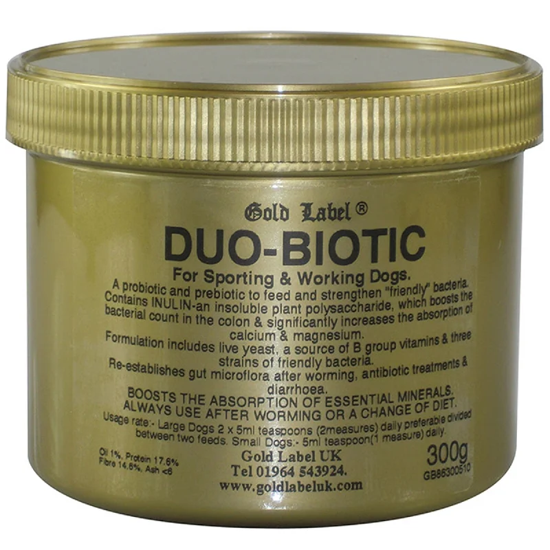 Gold Label Canine Duo-Biotic