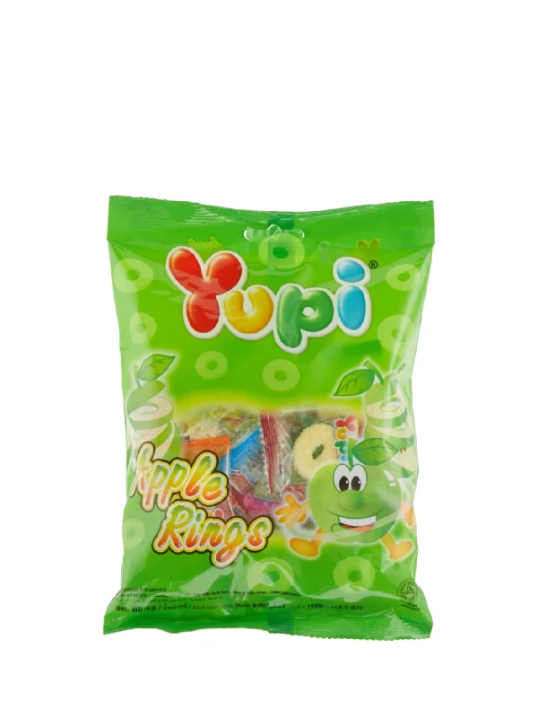 YUPI APPLE RINGS 110G