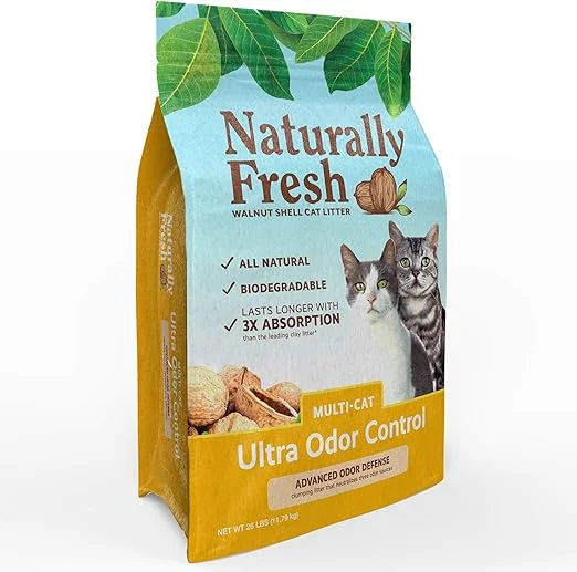 Naturally Fresh Eco-Shell Naturally Fresh Odor Control Clumping Litter