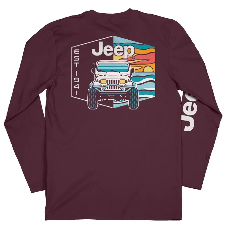 Jeep® : Retro Beach Long Sleeve Shirt