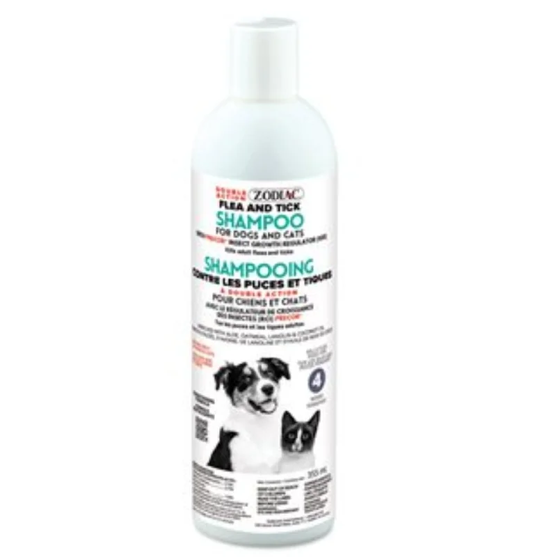 Zodiac - Double Action Flea and Tick Shampoo for Dogs and Cats