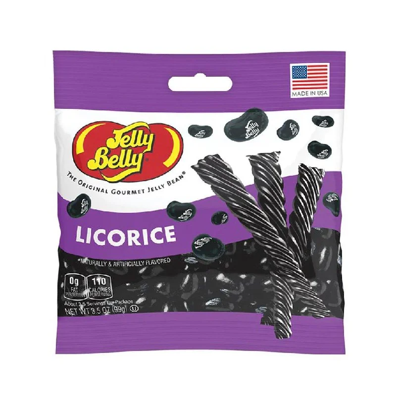 Jelly Belly : Licorice Jelly Beans 3.5 oz Grab & Go® Bag