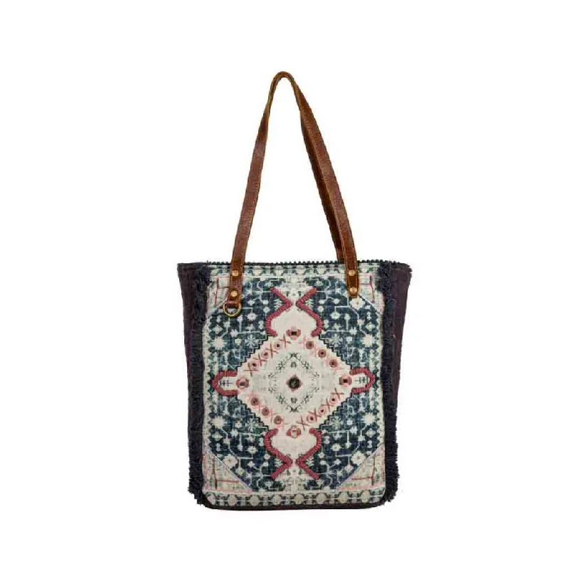 Myra Bag : Homestyle Warmth Embroidered Tote Bag