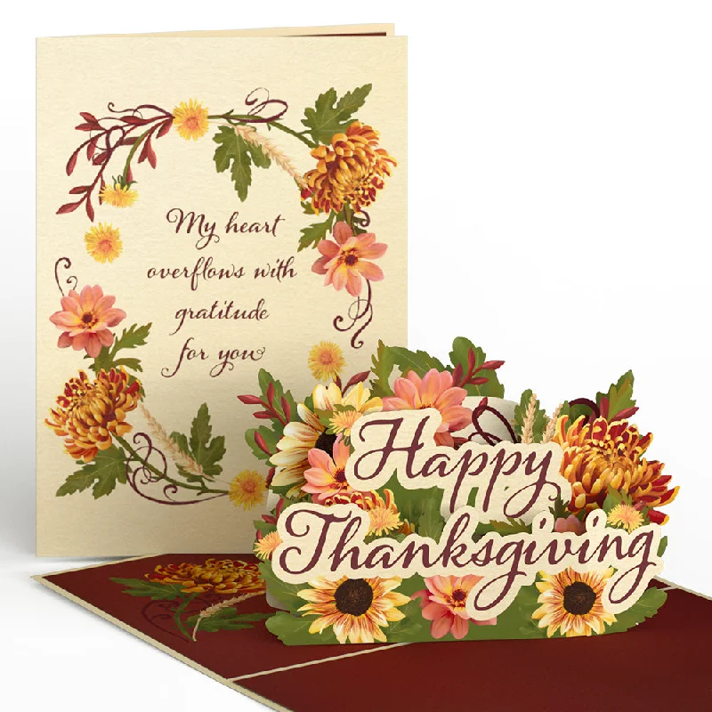 Thanksgiving Gratitude Pop-Up Card