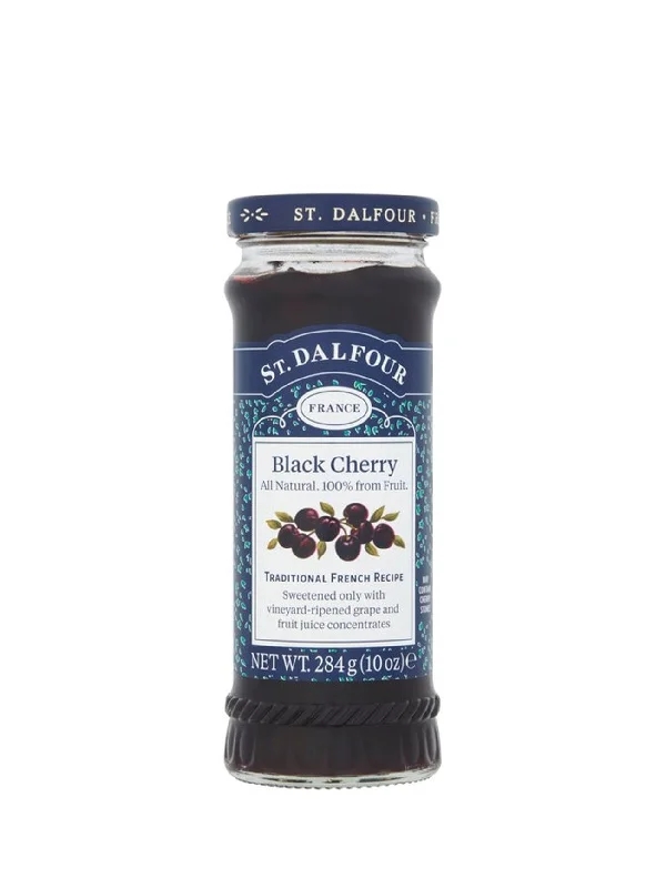 ST.DALFOUR BLACK CHERRY JAM 284G