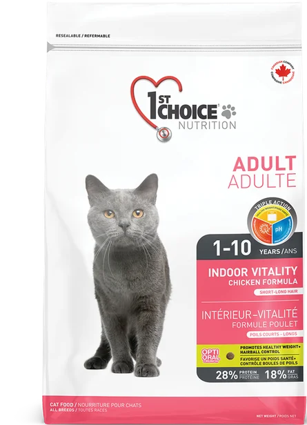 1st Choice Indoor Vitality (Chicken) Cat Food