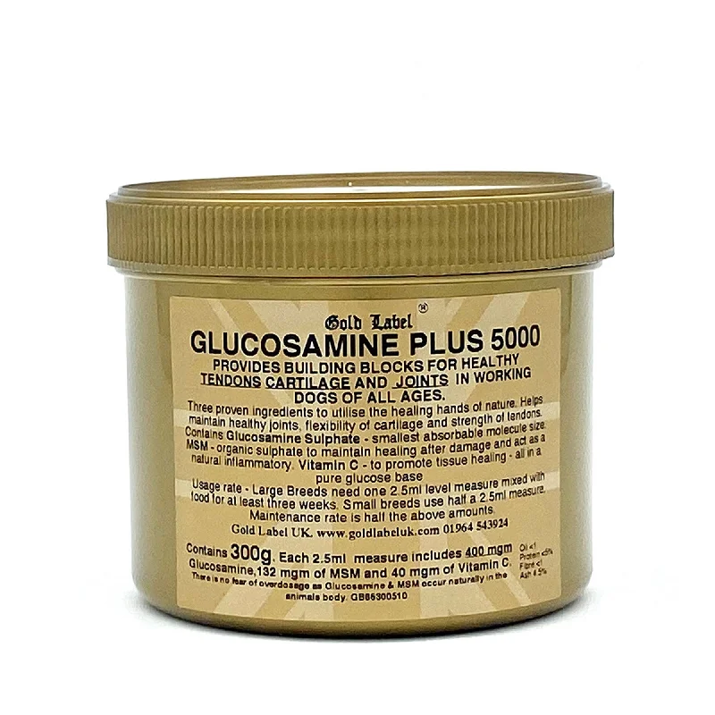 Gold Label Canine Glucosamine Plus 5000