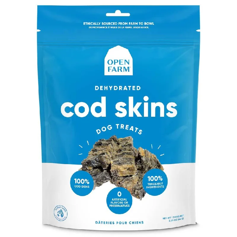 Open Farm Dehydrated Cod Treats for Dogs (2.5oz)