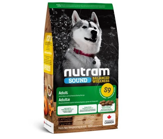 NUTRAM SOUND (S9) BALANCED WELLNESS: Lamb Meal, Lamb and Pearled Barley