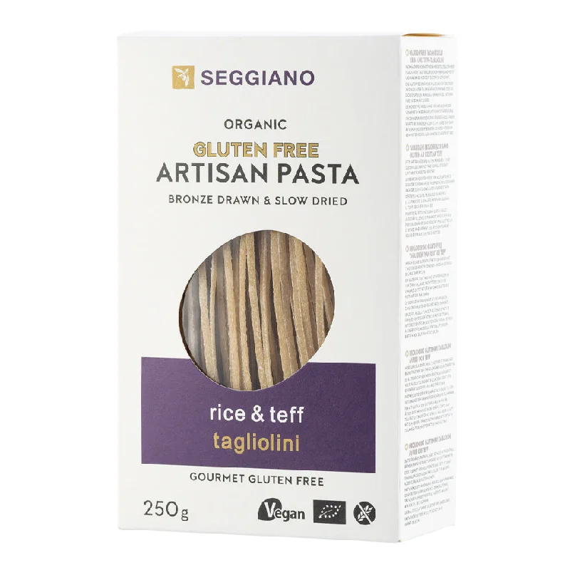 Seggiano Organic Gluten Free Rice & Teff Tagliolini 250g