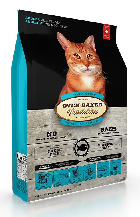 Oven-Baked Tradition Dry Food for Cats - Fish