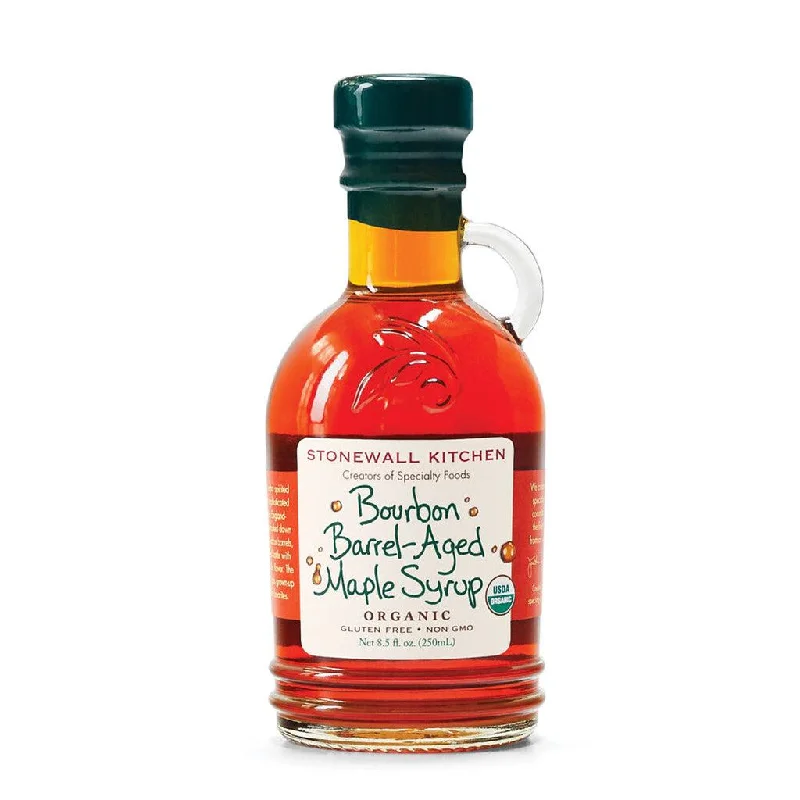 Stonewall Kitchen : Organic Bourbon Barrel-Aged Maple Syrup