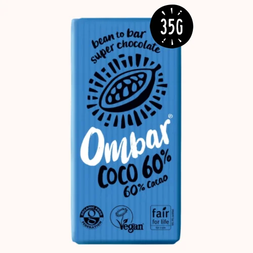 Ombar Vegan Coco 60% Chocolate Bar 35g