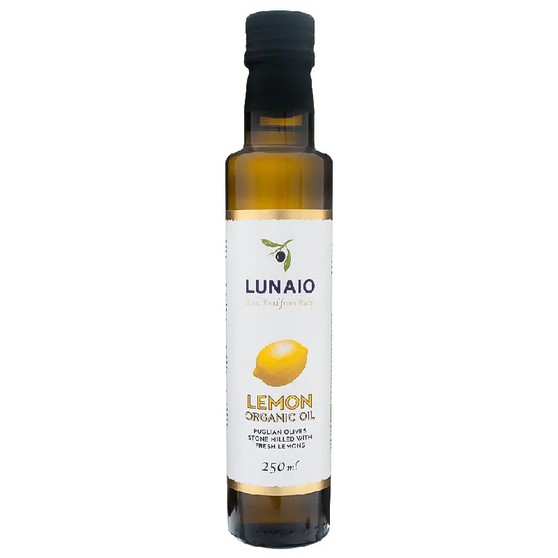 Lunaio Lemon Infused Organic Extra Virgin Oil 250ml