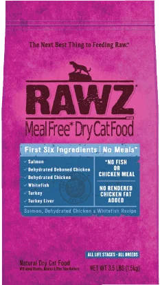 Rawz -Salmon Meal Dry Cat Food