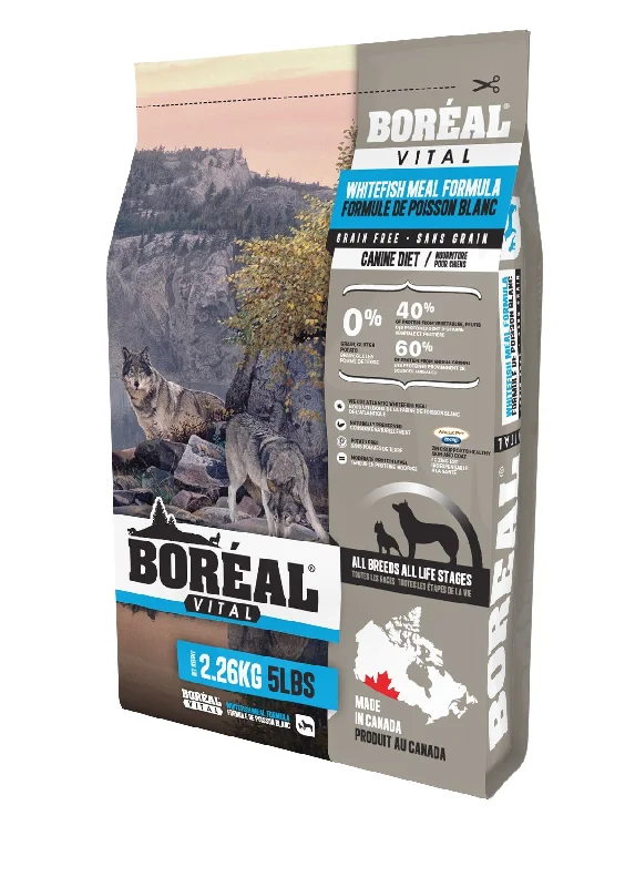 Boreal Vital: All Breed Grain-Free Whitefish Dog Food