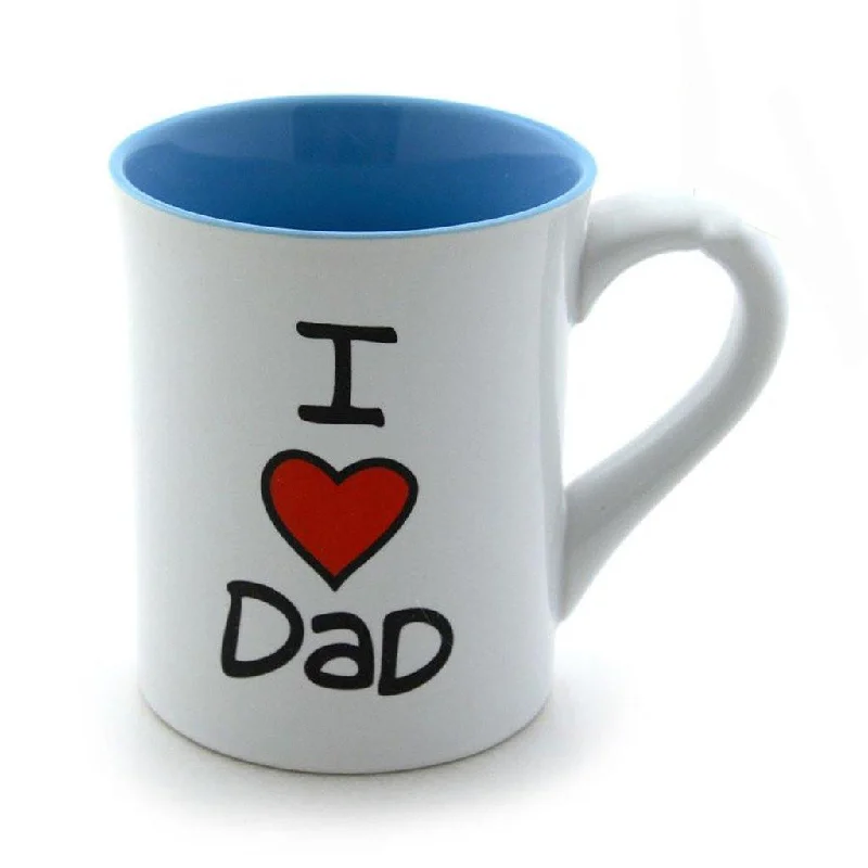 Our Name is Mud : I Heart Dad 16oz Mug