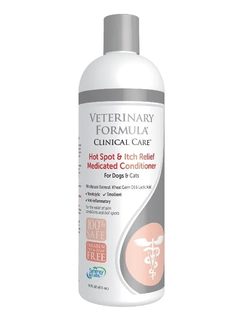 Synergy Labs Veterinary Formula Hot Spot & Itch Relief Conditioner for Dog & Cat - 16 fl. oz.