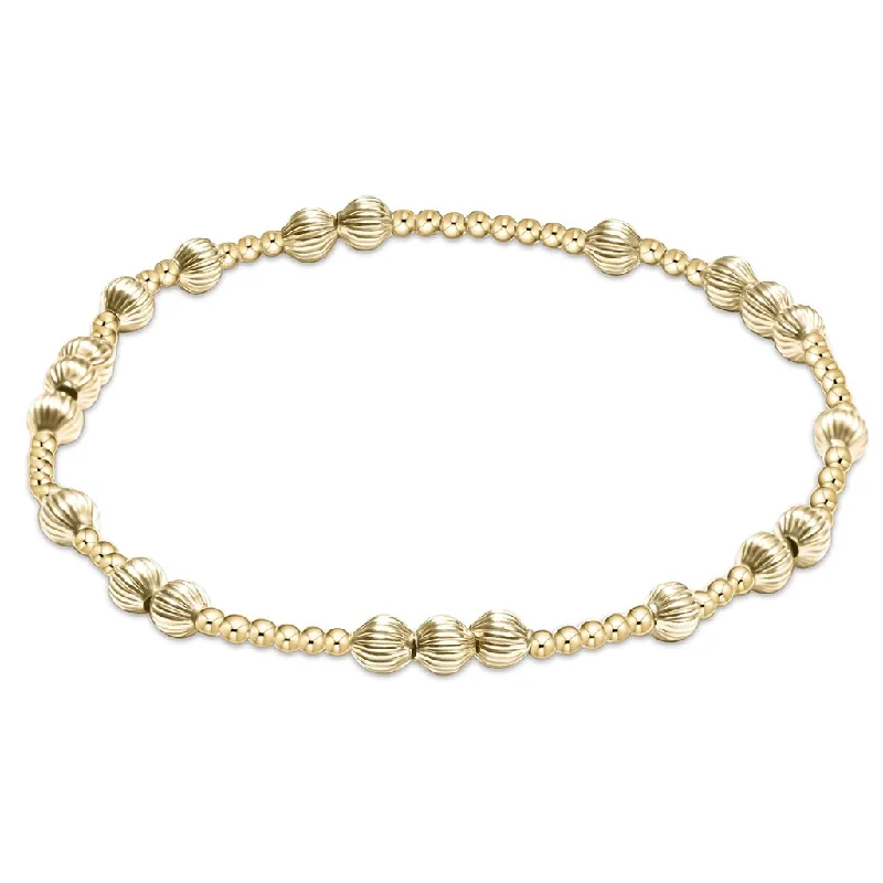 enewton design : Hope Unwritten Dignity Bead Bracelet - Gold - (Assorted Bead Size)