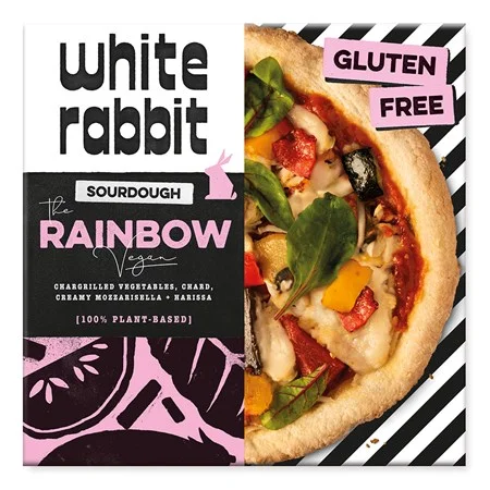 White Rabbit - The Rainbow Vegan Pizza 380g