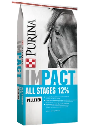 Impact All Stages 12-6+LYS Horse Feed 50lbs