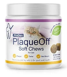 Naturvet ProDen Plaque Off Soft Chews for Dogs and Cats