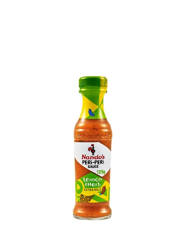 NANDOS LEMON & HERB PERI-PERI SAUCE 125GM