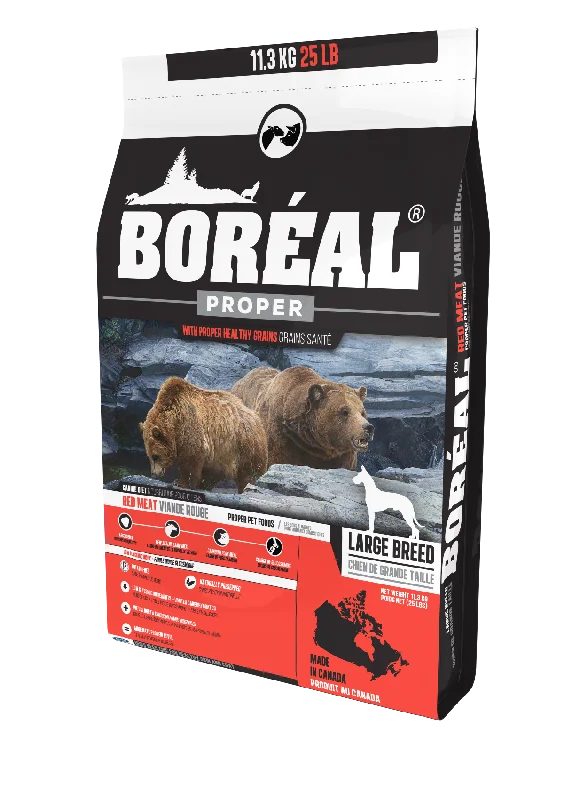 Boreal Proper: Large Breed Healthy Grains Red Meat for Dogs