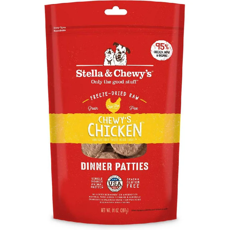 Stella & Chewy's Chewy's Chicken Dinner Patties Freeze-Dried Dog Food