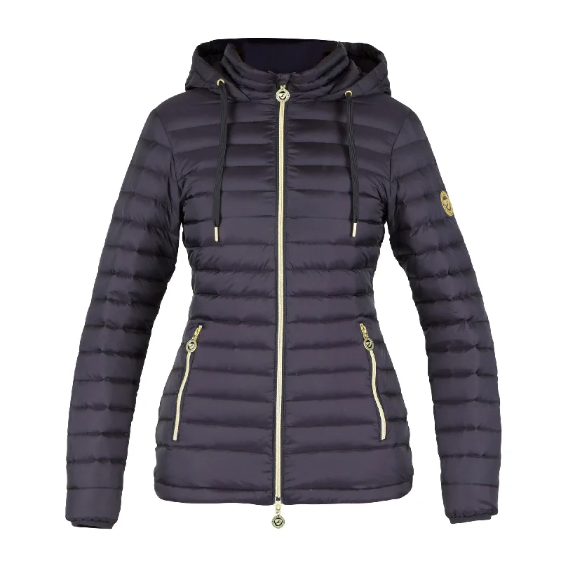 Aubrion Ladies Norwood Packaway Down Jacket - Charcoal