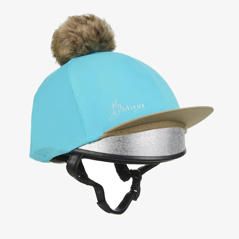 My Lemieux Pom Hat Silk - Azure