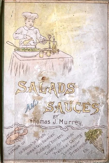 (Victorian) Thomas Murrey. Salads and Sauces.