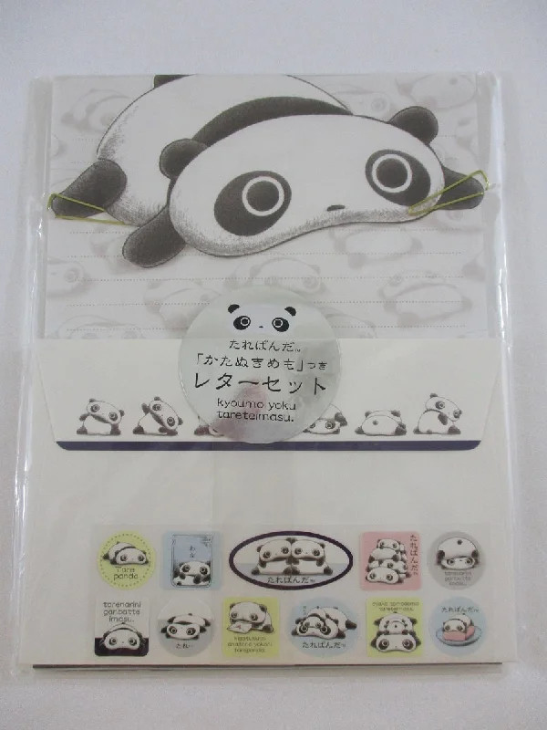 Cute Kawaii San-X Tarepanda Letter Set Pack - Stationery Writing Paper Penpal Collectible