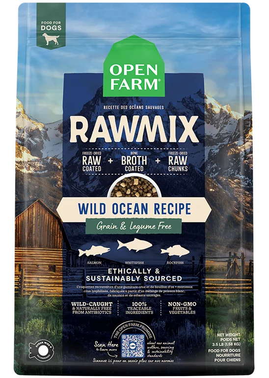 Open Farm RawMix Wild Ocean Grain & Legume Free Dry Dog Food