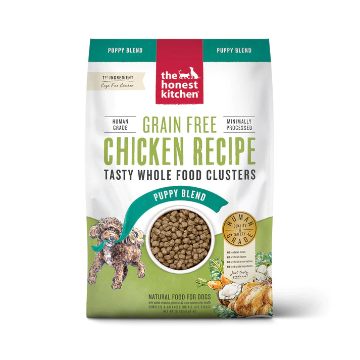 The Honest Kitchen Grain-Free Chicken Clusters Puppy Dog Food (1lb)