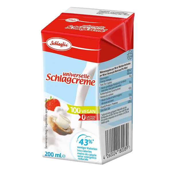 Schlagfix Schlagcreme Unsweetened Cooking/Whipping Cream 200ml