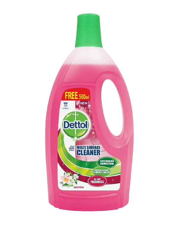 DETTOL MULTI SURFACE CLEANER JASMINE 1.5L+500ML