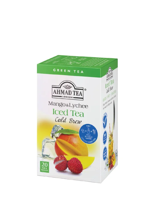 AHMAD TEA COLD BREW MANGO & LYCHEE 20S