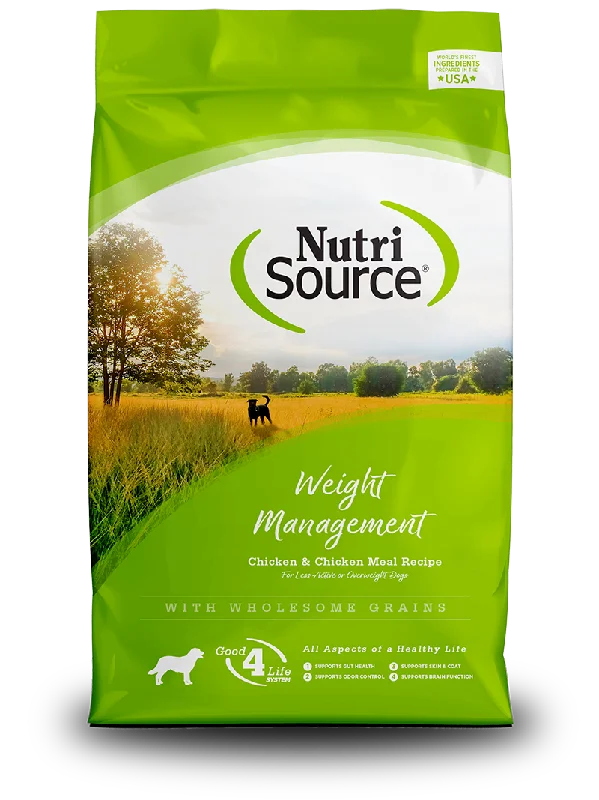 NutriSource® Weight Management Chicken and Rice Recipe Dog Food