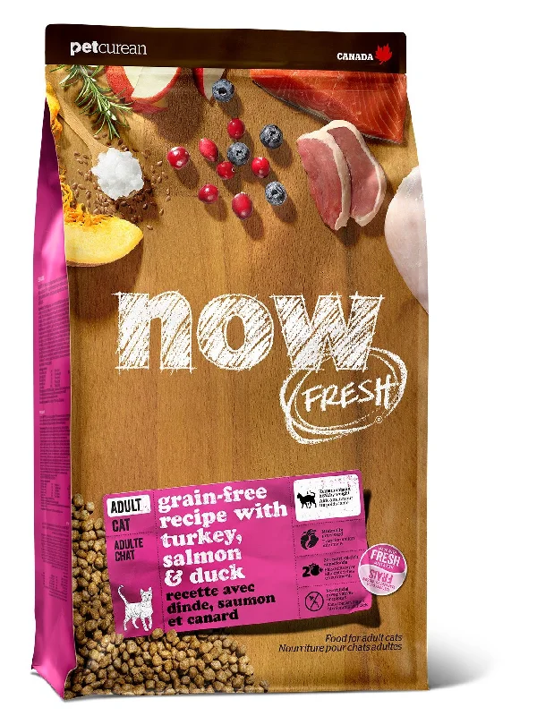 PETCUREAN Now Fresh - Grain-Free Turkey, Salmon + Duck for Cats