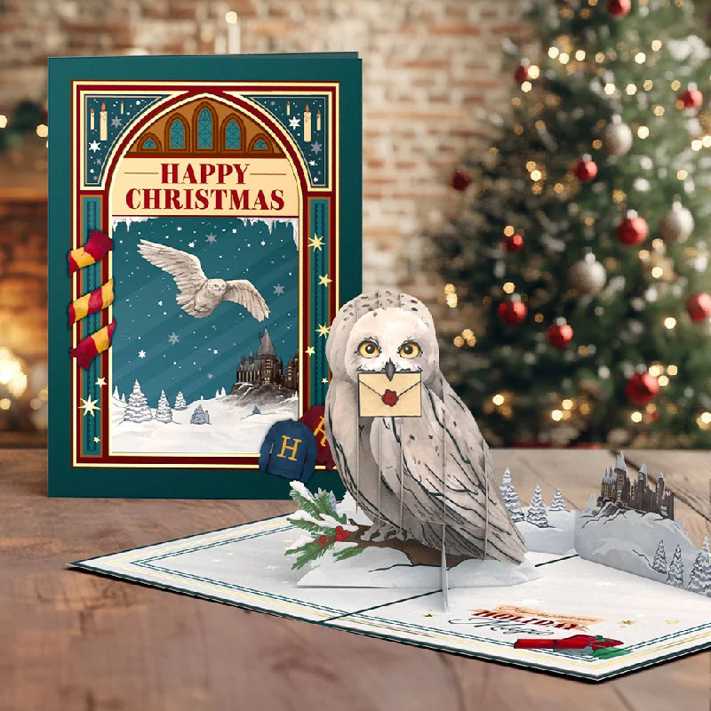 Harry Potter™ Hedwig™ Holiday Magic Pop-Up Card