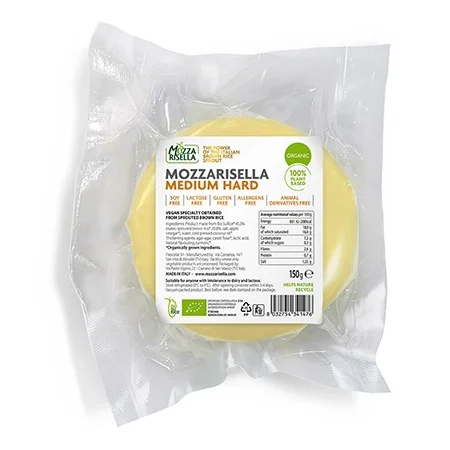 MozzaRisella Medium Hard Caciotta Style Cheeze 150g