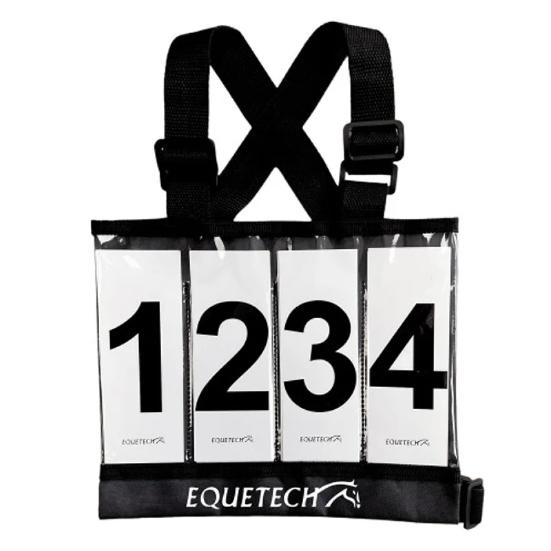 Equetech Kids Mini Eventing Bib Includes Numbers