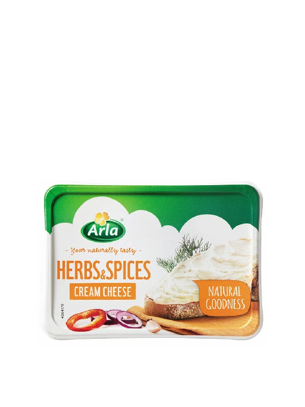 ARLA CREAM CHEESE HERBS & SPICES 150G